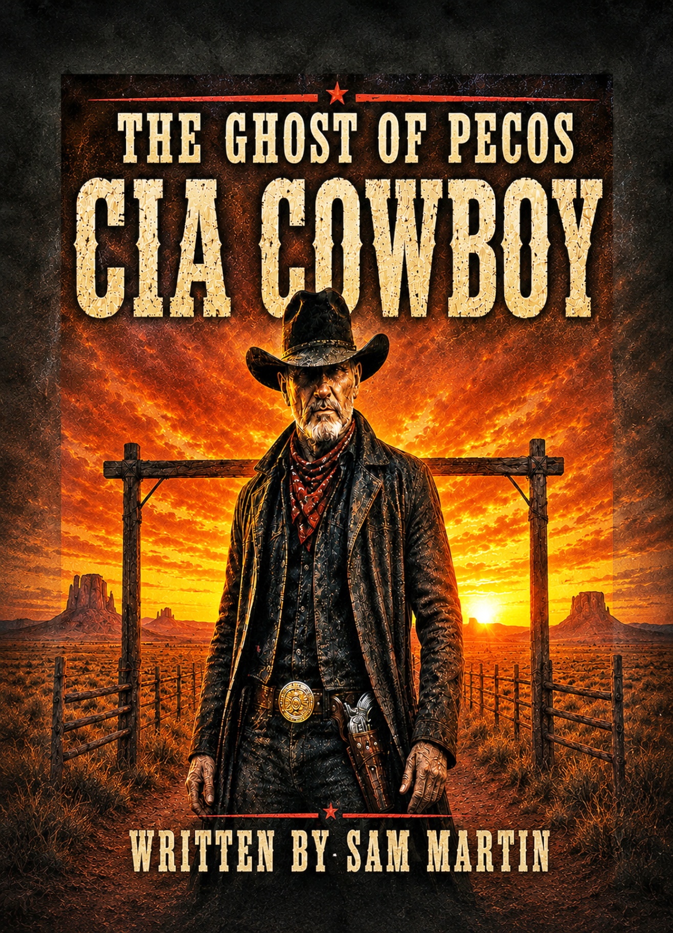 The Ghost of Pecos by Sam Martin — book cover